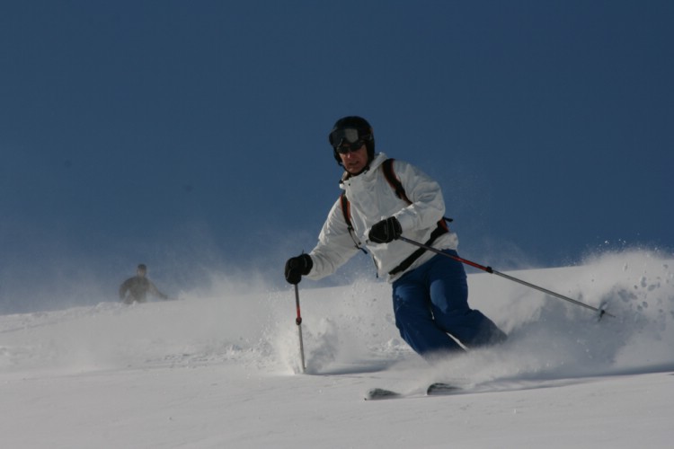 Heliski Riksgränsen 18 april 2009. Foto: Andreas Bengtsson