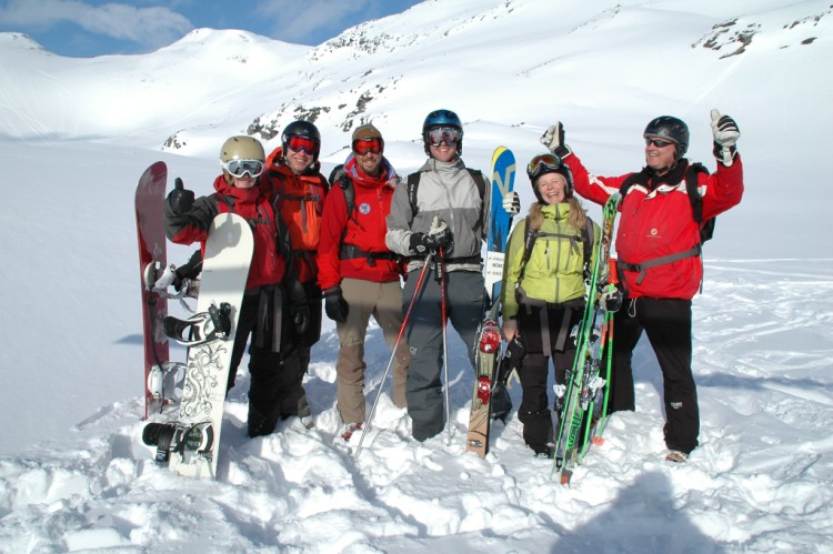 Heliski in Sweden. Riksgränsen, Abisko and Kebnekaise. Photo: Peter Almer